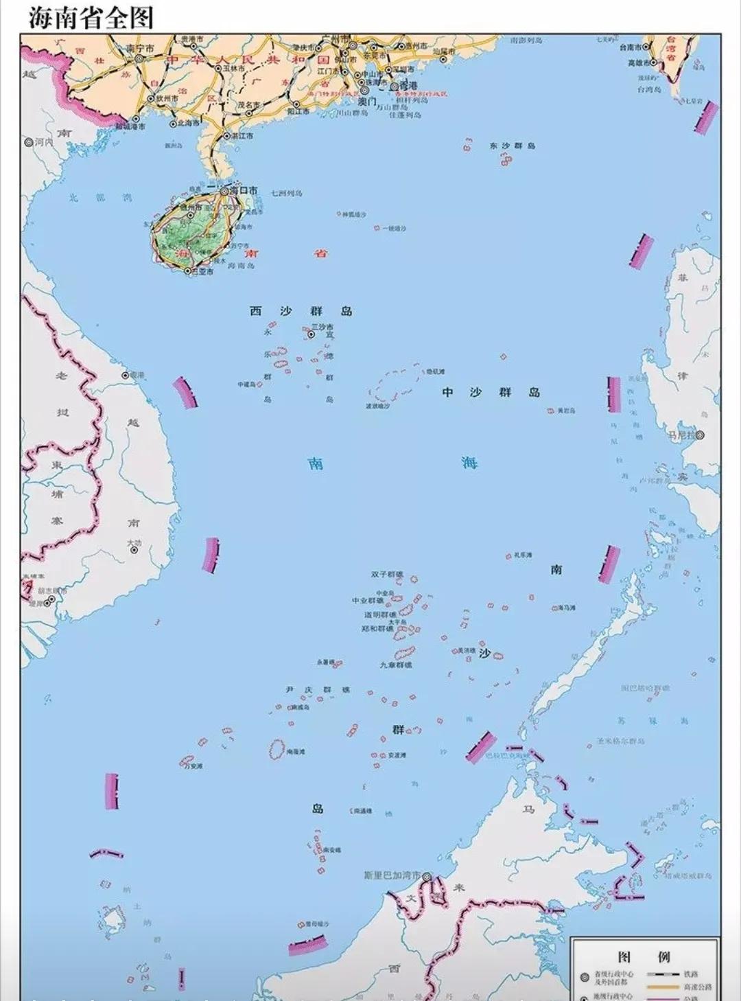 南海地圖高清版大圖，探索神秘的海洋疆域，南海高清地圖大圖，探索神秘海洋疆域之旅