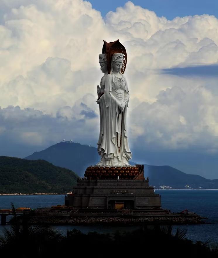 南海觀音，神秘與莊嚴(yán)的海洋圣地，南海觀音，神秘莊嚴(yán)的海洋圣地