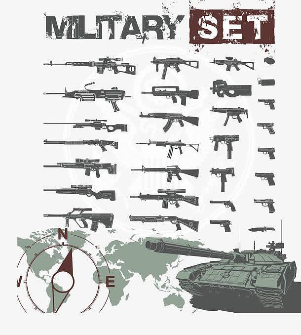 軍事武器名稱大全，全面解析現(xiàn)代軍事裝備，現(xiàn)代軍事裝備名稱大全及全面解析
